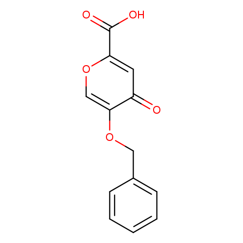 4H-Pyran-2-carboxylic acid, 4-oxo-5-(phenylmethoxy)-