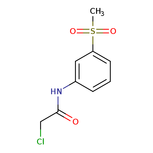 2-Chloro-n-[3-(methylsulfonyl)phenyl]acetamide