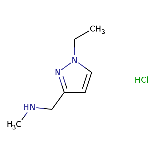 [(1-ethyl-1H-pyrazol-3-yl)methyl](methyl)aminehydrochloride