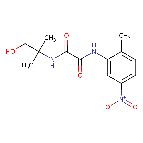 N-(1-hydroxy-2-methylpropan-2-yl)-N'-(2-methyl-5-nitrophenyl)ethanediamide