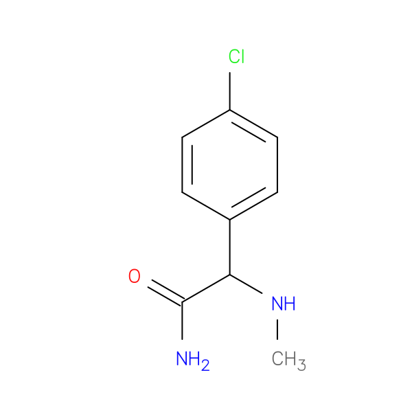 2-(4-chlorophenyl)-2-(methylamino)acetamide