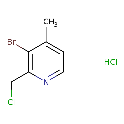 3-bromo-2-(chloromethyl)-4-methylpyridinehydrochloride