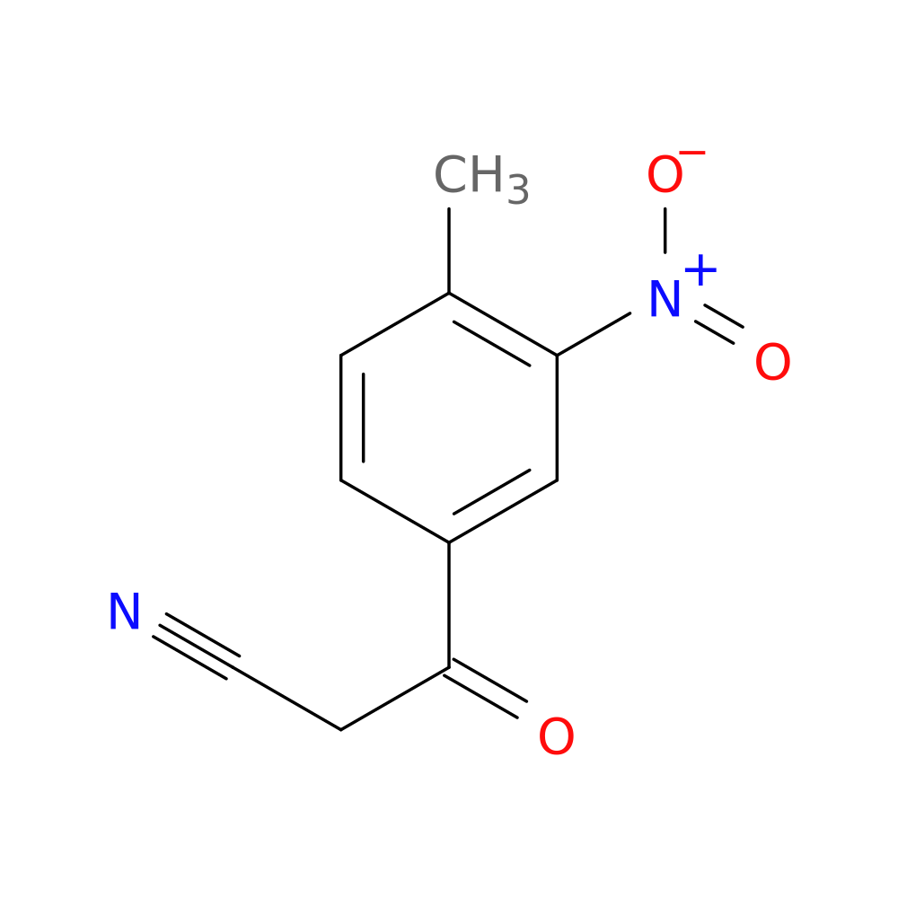 3-(4-methyl-3-nitrophenyl)-3-oxopropanenitrile