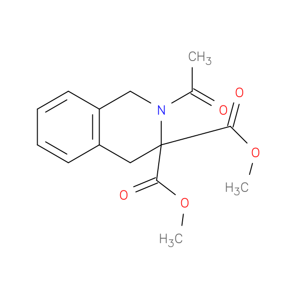 Dimethyl 2-Acetyl-1,2-Dihydroisoquinoline-3,3(4H)-Dicarboxylate