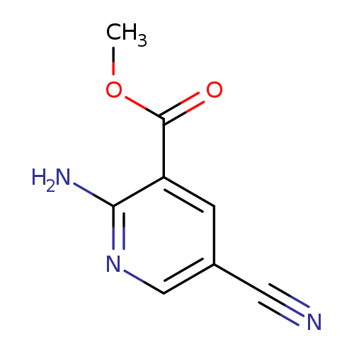 methyl 2-amino-5-cyanopyridine-3-carboxylate