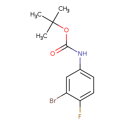tert-Butyl (3-bromo-4-fluorophenyl)carbamate