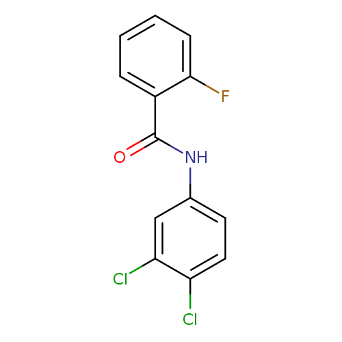 N-(3,4-dichlorophenyl)-2-fluorobenzamide