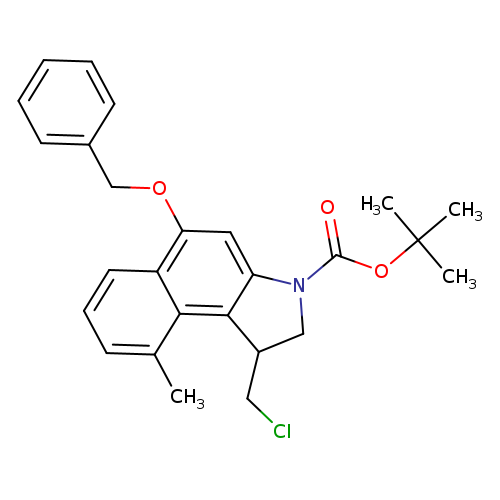 (S)-3-Boc-5-(benzyloxy)-1-(chloromethyl)-9-methyl-2,3-dihydro-1H-benzo[e]indole