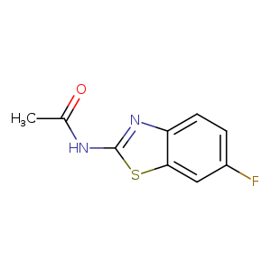Acetamide, N-(6-fluoro-2-benzothiazolyl)- (8CI)