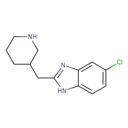 5-Chloro-2-(piperidin-3-ylmethyl)-1h-benzimidazole