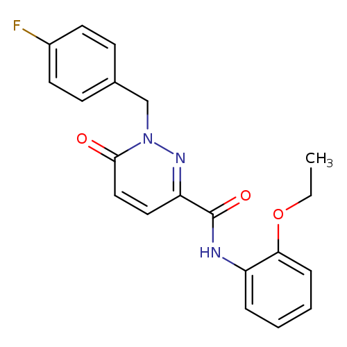 N-(2-ethoxyphenyl)-1-[(4-fluorophenyl)methyl]-6-oxo-1,6-dihydropyridazine-3-carboxamide