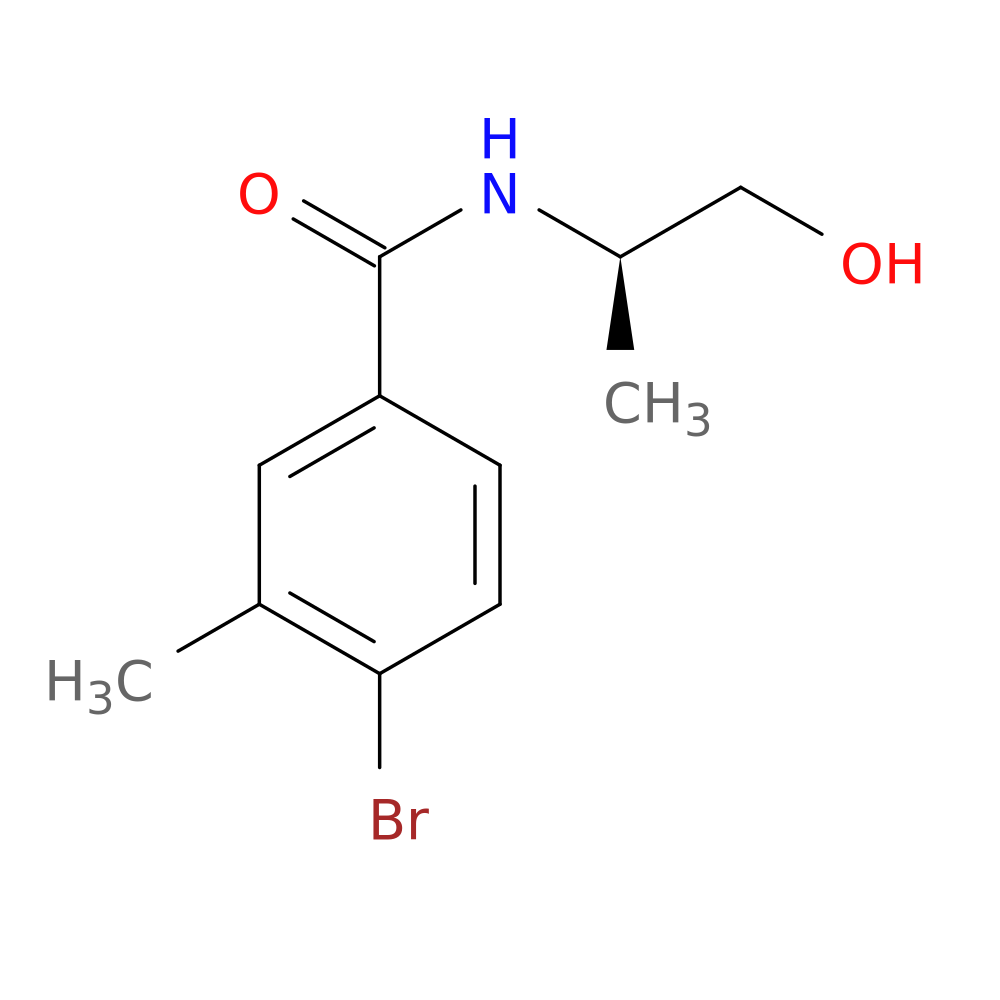 4-Bromo-n-[(2r)-1-hydroxypropan-2-yl]-3-methylbenzamide