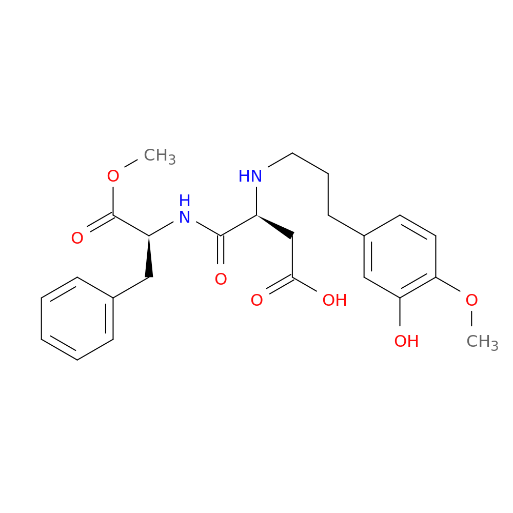 L-Phenylalanine, N-[3-(3-hydroxy-4-Methoxyphenyl)propyl]-L-a-aspartyl-, 2-Methyl ester