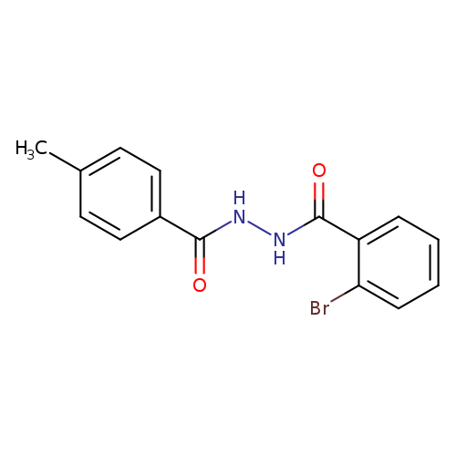 2-bromo-N'-(4-methylbenzoyl)benzohydrazide