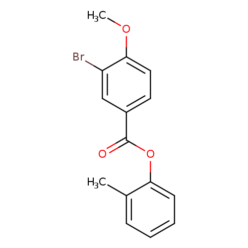 2-methylphenyl 3-bromo-4-methoxybenzoate
