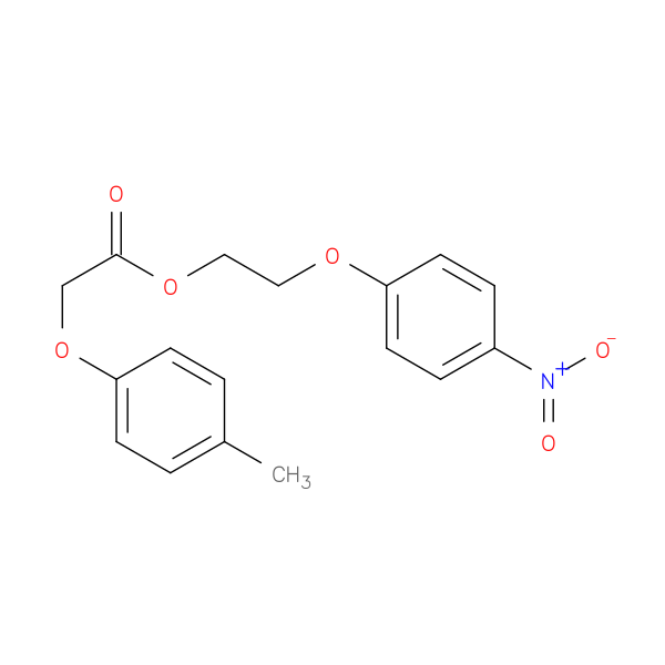 2-(4-nitrophenoxy)ethyl 2-(4-methylphenoxy)acetate