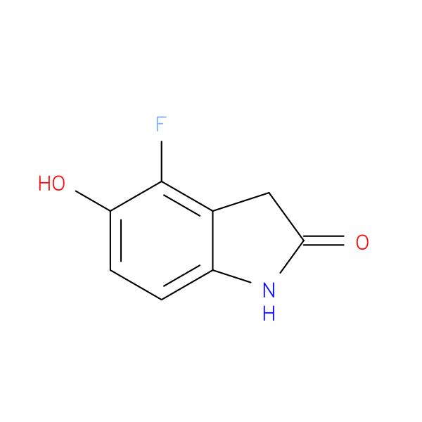 4-fluoro-5-hydroxy-2,3-dihydro-1H-indol-2-one