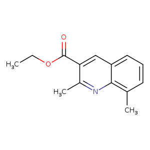2,8-Dimethylquinoline-3-carboxylic acid ethyl ester