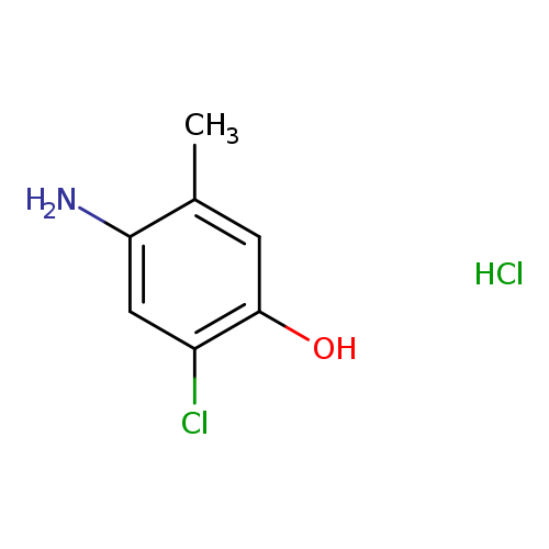 4-amino-2-chloro-5-methylphenol hydrochloride