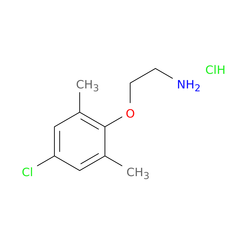 2-(4-chloro-2,6-dimethylphenoxy)ethan-1-amine hydrochloride