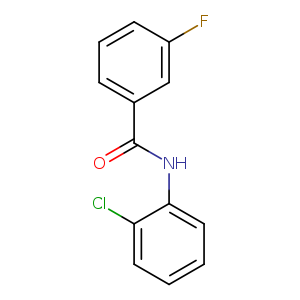 Benzamide, N-(2-chlorophenyl)-3-fluoro-