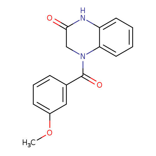4-(3-methoxybenzoyl)-1,2,3,4-tetrahydroquinoxalin-2-one