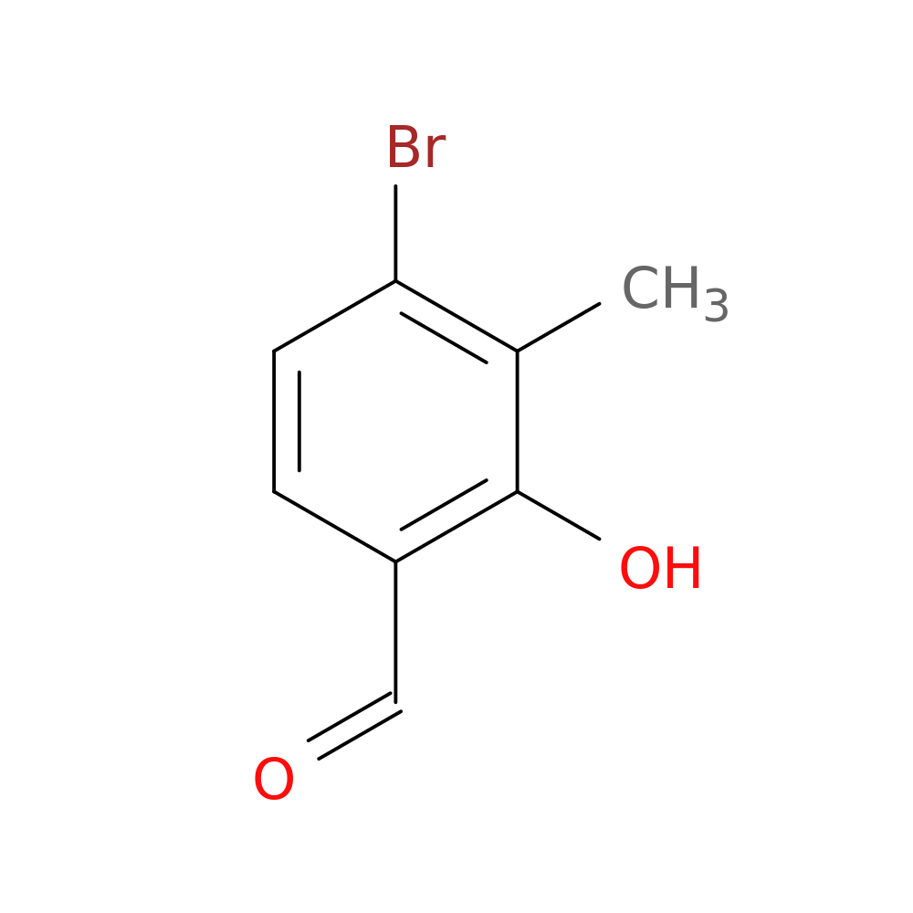 4-bromo-2-hydroxy-3-methylbenzaldehyde