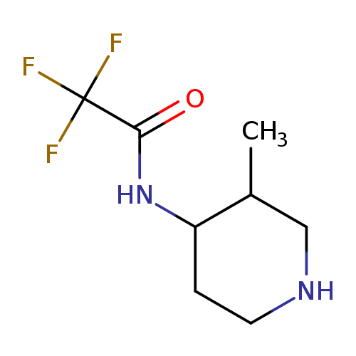 2,2,2-trifluoro-N-(3-methylpiperidin-4-yl)acetamide, Mixture of diastereomers