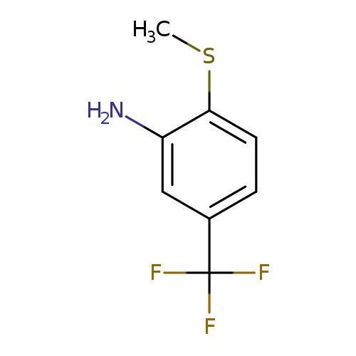 Benzenamine, 2-(methylthio)-5-(trifluoromethyl)-