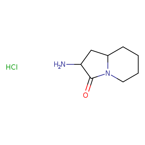 2-amino-octahydroindolizin-3-one hydrochloride