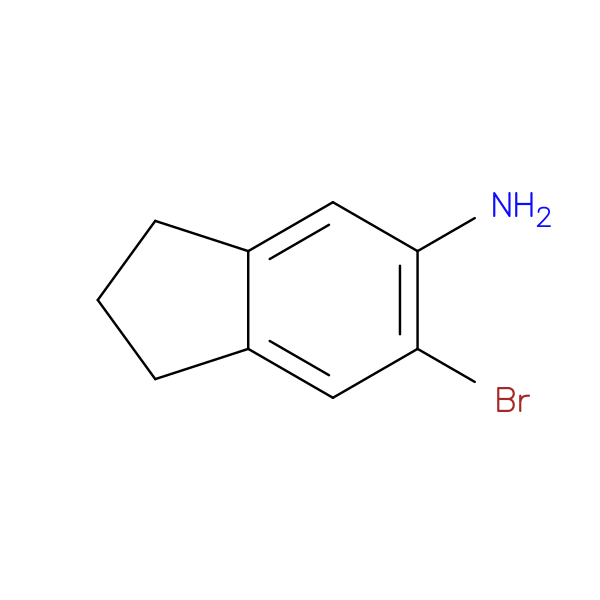 6-Bromo-2,3-dihydro-1H-inden-5-amine