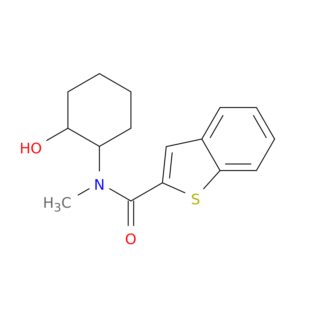 N-(2-hydroxycyclohexyl)-N-methyl-1-benzothiophene-2-carboxamide