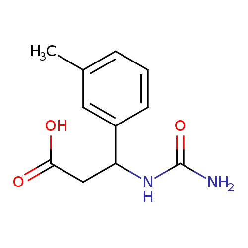 3-[(Aminocarbonyl)amino]-3-(3-methylphenyl)propanoic acid