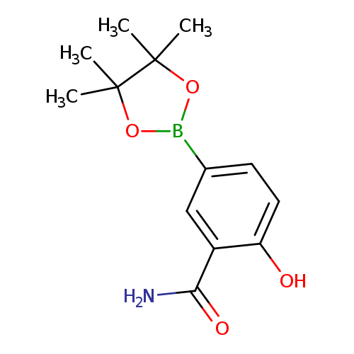 2-Hydroxy-5-(4,4,5,5-tetramethyl-1,3,2-dioxaborolan-2-yl)benzamide