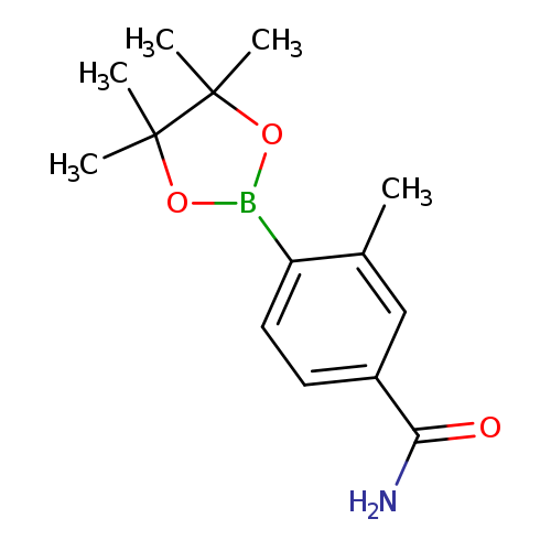 3-Methyl-4-(4,4,5,5-tetramethyl-1,3,2-dioxaborolan-2-yl)benzamide