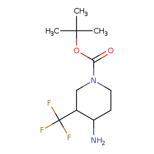4-Amino-3-trifluoromethyl-piperidine-1-carboxylic acid tert-butyl ester