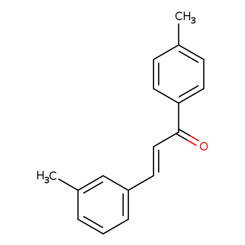 3-(3-methylphenyl)-1-(4-methylphenyl)prop-2-en-1-one