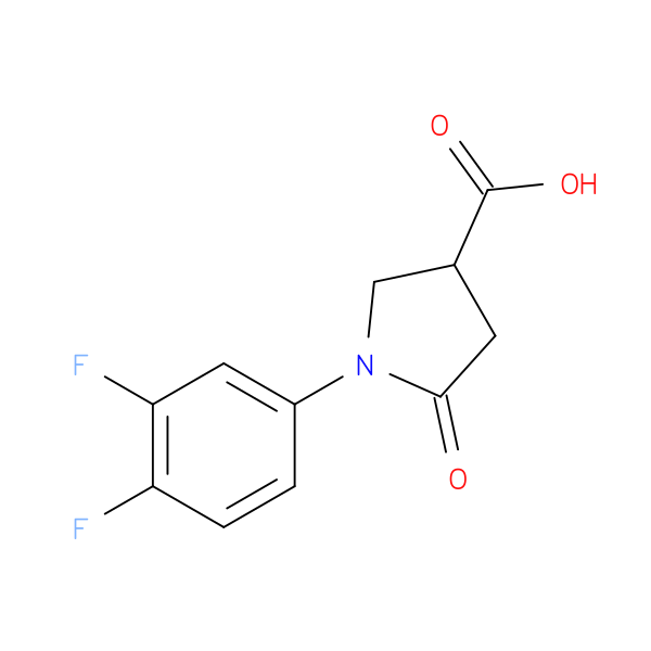 1-(3,4-Difluorophenyl)-5-oxopyrrolidine-3-carboxylic acid