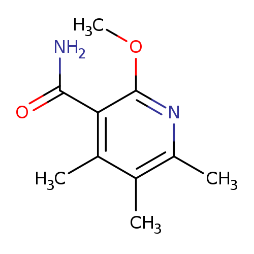 "2-methoxy-4,5,6-trimethylpyridine-3-carboxamide"
