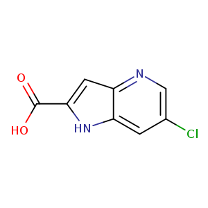 6-Chloro-1H-pyrrolo[3,2-b]pyridine-2-carboxylic acid