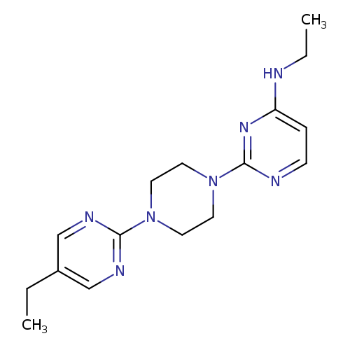N-ethyl-2-[4-(5-ethylpyrimidin-2-yl)piperazin-1-yl]pyrimidin-4-amine