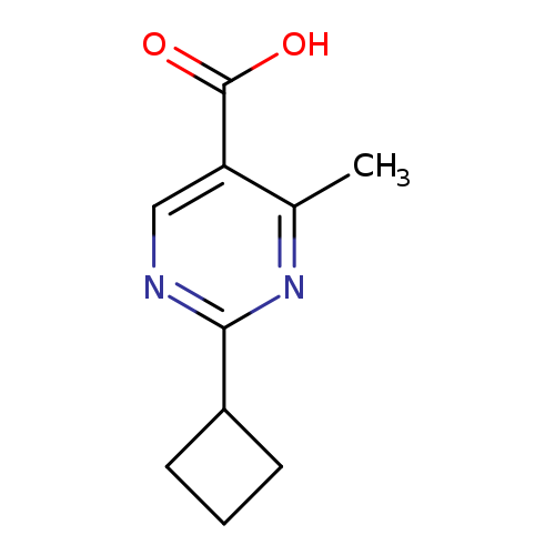 2-CYCLOBUTYL-4-METHYLPYRIMIDINE-5-CARBOXYLIC ACID
