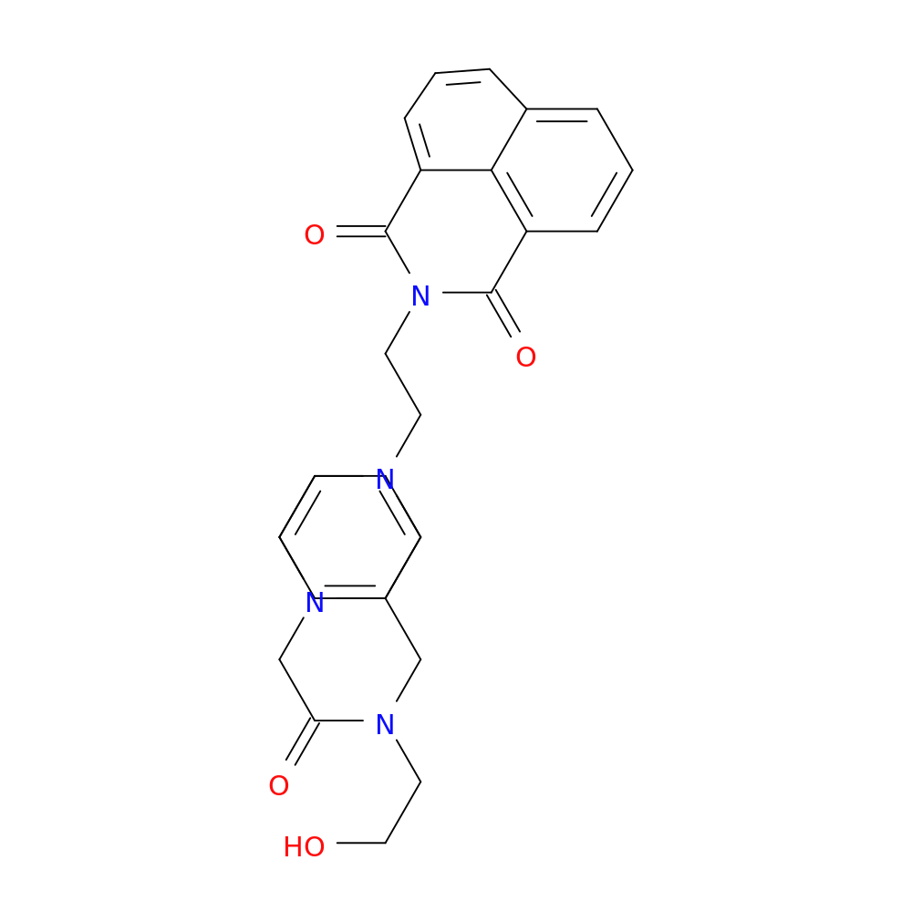 N-benzyl-2-[4-(2-{2,4-dioxo-3-azatricyclo[7.3.1.0^{5,13}]trideca-1(13),5,7,9,11-pentaen-3-yl}ethyl)piperazin-1-yl]-N-(2-hydroxyethyl)acetamide