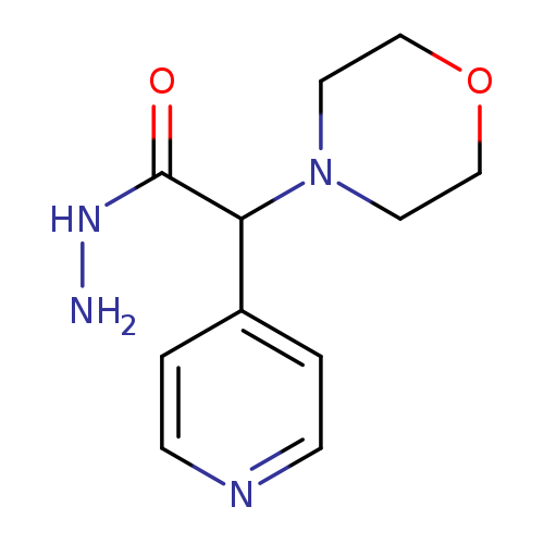 2-Morpholin-4-yl-2-pyridin-4-ylacetohydrazide