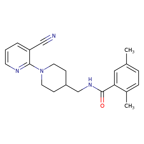 N-{[1-(3-cyanopyridin-2-yl)piperidin-4-yl]methyl}-2,5-dimethylbenzamide