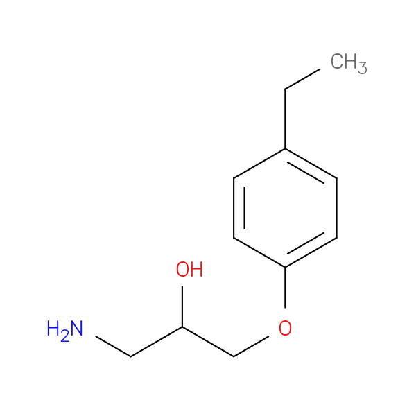 1-amino-3-(4-ethylphenoxy)propan-2-ol