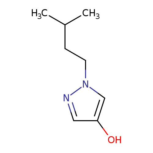 1-(3-Methylbutyl)pyrazol-4-ol