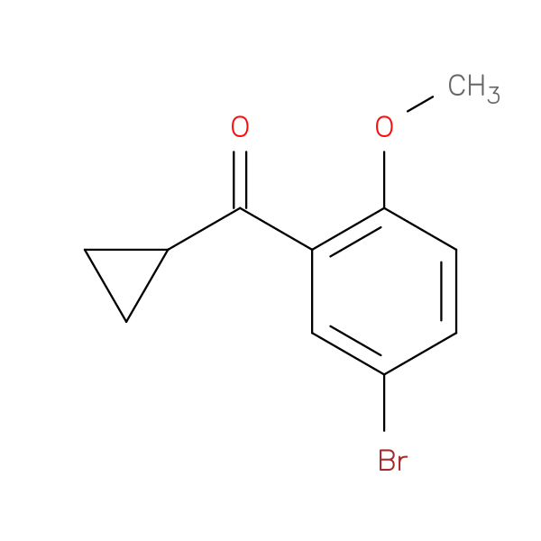 (5-bromo-2-methoxyphenyl)(cyclopropyl)methanone