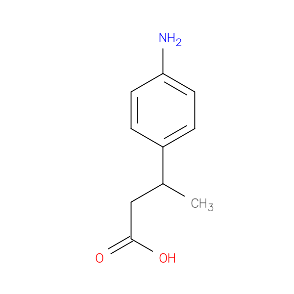 3-(4-aminophenyl)butanoic acid