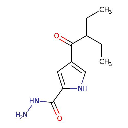 4-(2-Ethylbutanoyl)-1H-pyrrole-2-carbohydrazide